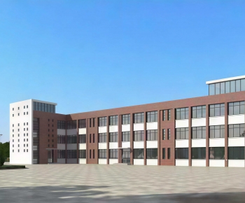Modern School Building-ID:857279062