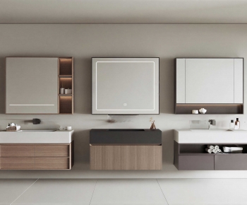 Modern Bathroom Cabinet-ID:895700935