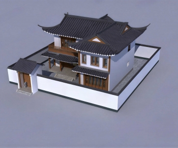 New Chinese Style Detached Villa-ID:814089061