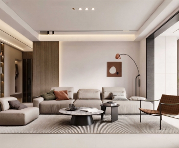 Modern A Living Room-ID:225711116