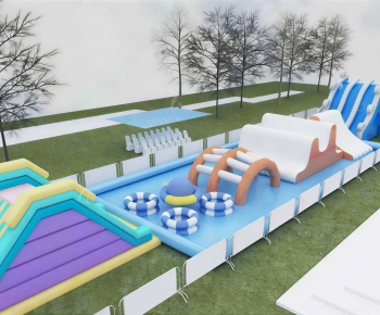 Modern Equipment For Children-ID:554023986