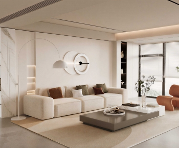 Modern A Living Room-ID:182349926