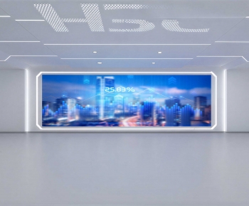 Modern Exhibition Hall-ID:206533918