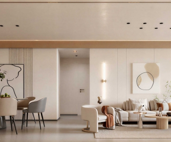 Modern A Living Room-ID:893338929