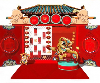 New Chinese Style Meichen-ID:747324946