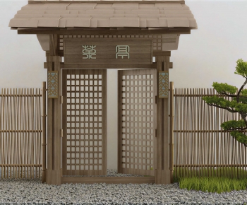 Japanese Style Facade Element-ID:234879022