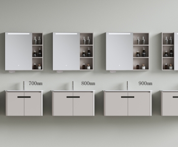 Modern Bathroom Cabinet-ID:868870971