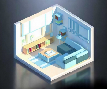 Modern Cartoon House-ID:790638922