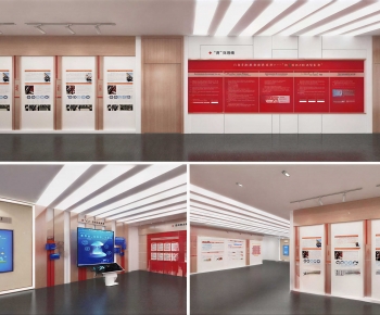 Modern Exhibition Hall-ID:303108938