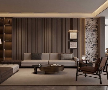 Modern A Living Room-ID:469003926
