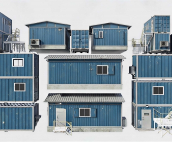 Modern Appearance Of Commercial Building-ID:705976964