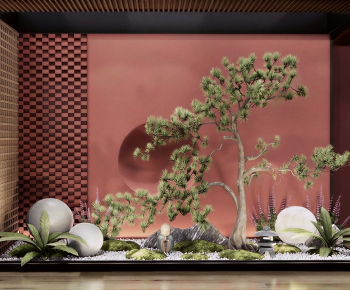 Japanese Style Plant Landscaping-ID:679883008