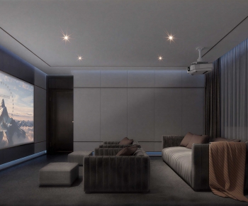 Modern Audiovisual Room-ID:229904896