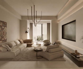 Modern A Living Room-ID:814924962