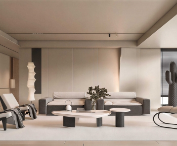 Modern A Living Room-ID:627099041