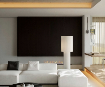 Modern A Living Room-ID:418404104