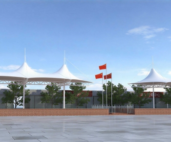 Modern Sunshade/Canopy/Tensioning Film-ID:433396104