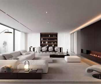 Modern A Living Room-ID:825180053