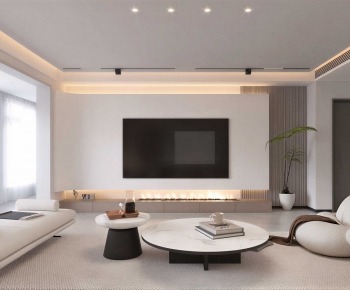 Modern A Living Room-ID:490160049