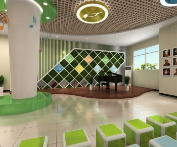 Modern Children's Kindergarten-ID:124552011