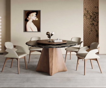 Modern Dining Table And Chairs-ID:778729988