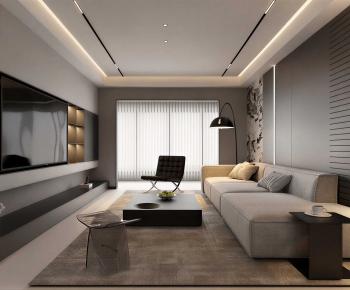 Modern A Living Room-ID:580785042