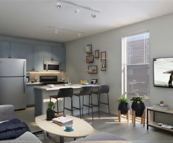 Modern Dining Room-ID:748467921