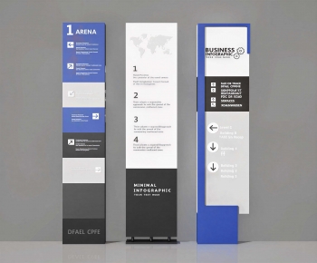 Modern Guide Board/bulletin Board-ID:879241942