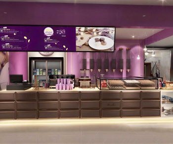 Modern Milk Tea Shop-ID:743395094