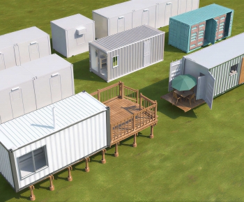 Industrial Style Appearance Of Commercial Building-ID:819566016