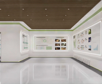 Modern Exhibition Hall-ID:701916939