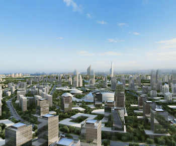 Modern Architectural Bird's-eye View Planning-ID:973256118