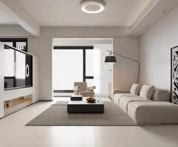 Modern A Living Room-ID:155287038