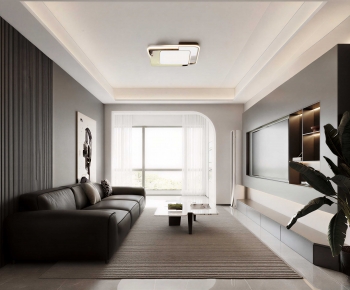 Modern A Living Room-ID:279685976