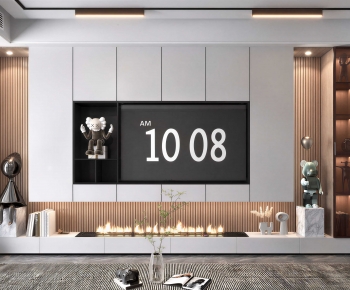 Modern TV Wall-ID:966397053