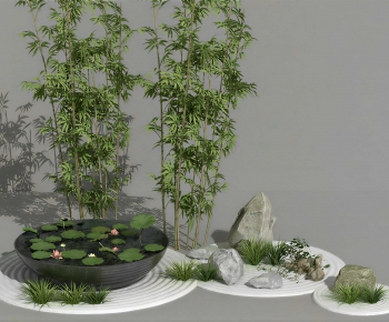 Japanese Style Plant Landscaping-ID:592869043