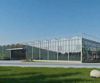 Modern Appearance Of Commercial Building-ID:375356911