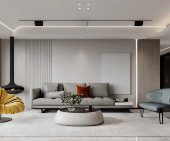 Modern A Living Room-ID:105257993