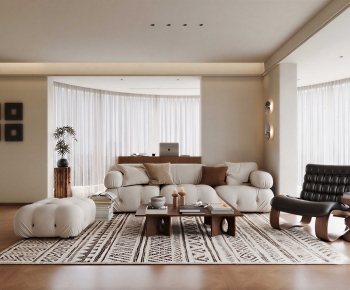 Modern A Living Room-ID:458728082