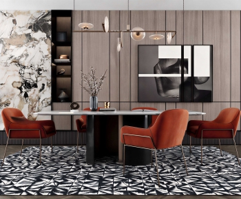 Modern Dining Room-ID:750439239