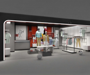 Modern Clothing Store-ID:214767939