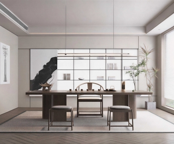 New Chinese Style Tea House-ID:153266911