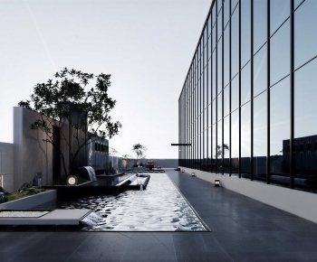 Modern Courtyard/landscape-ID:410268077
