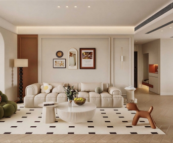 Modern A Living Room-ID:525645023