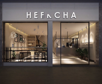 Modern Facade Element-ID:410418034