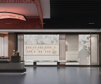 New Chinese Style Exhibition Hall-ID:235198973