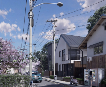 Japanese Style Residential Building-ID:833456998