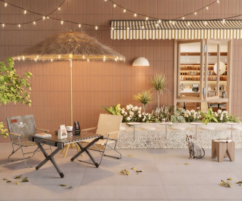 Modern Outdoor Tables And Chairs-ID:613830097