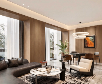 Modern A Living Room-ID:523331217