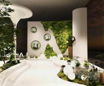 Modern Exhibition Hall-ID:428927904